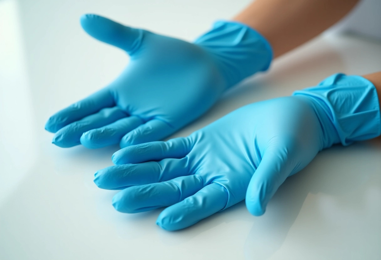 gants nitrile latex